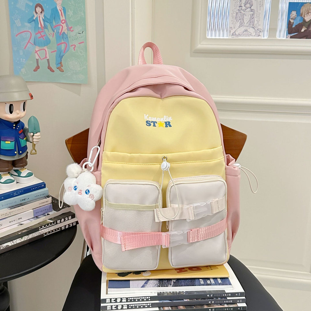 Vielseitiger Multi-Taschen Schulrucksack