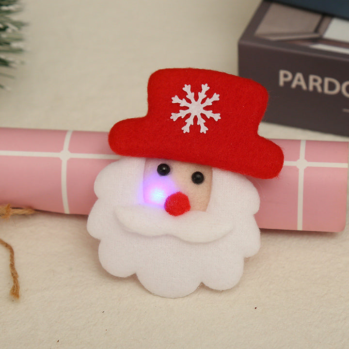 Weihnachts-Haarschmuck mit LED Lichtern Karnz