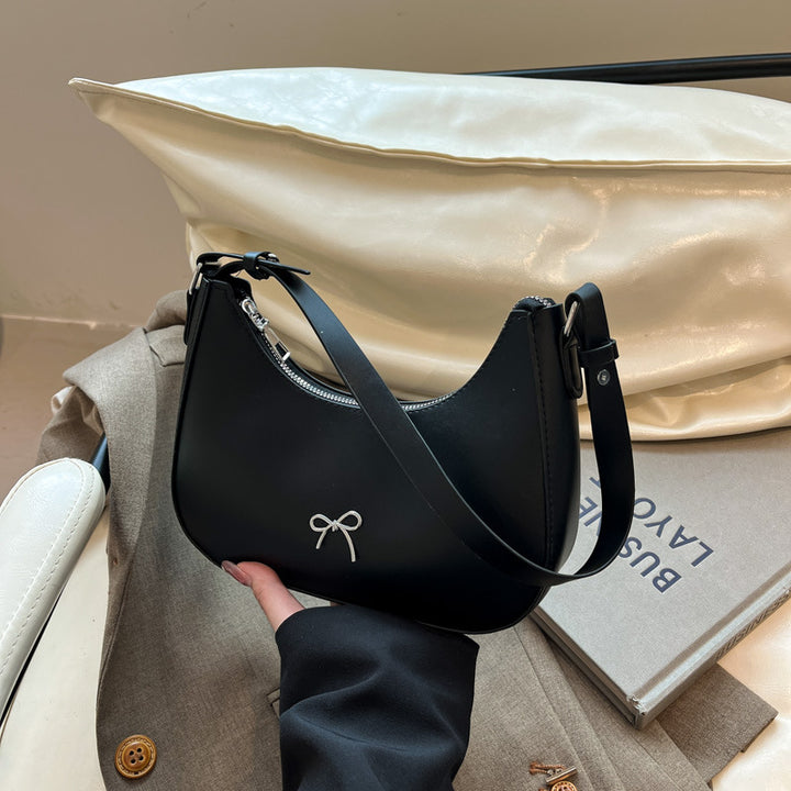Chic Schleife-Akzent Handtasche