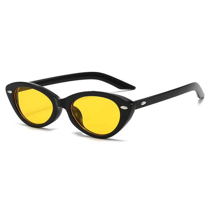 Vintage-inspirierte Katzenaugen-Sonnenbrille Karnz