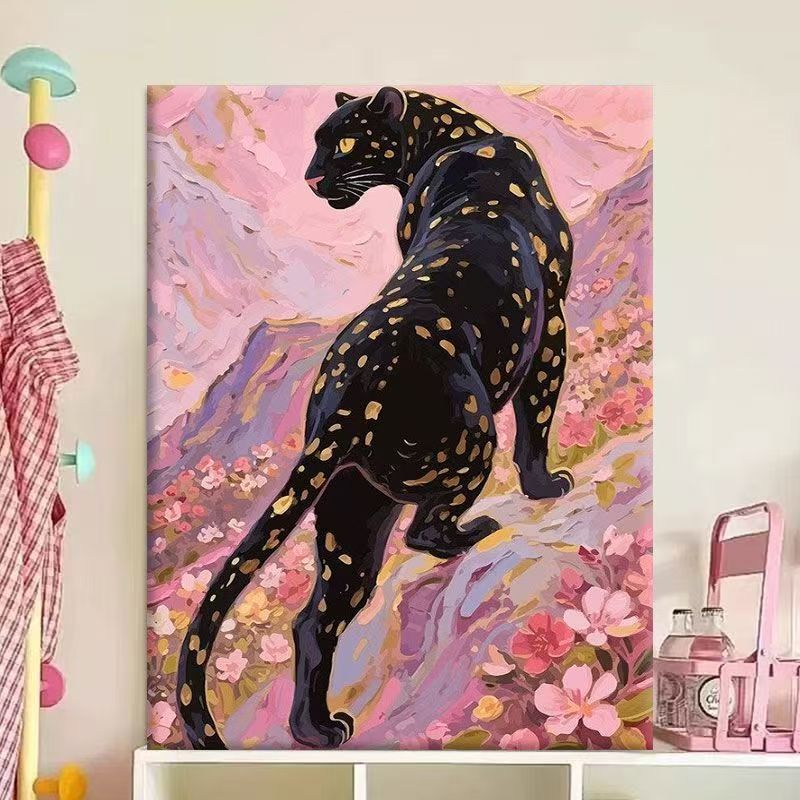 Künstlerische tierische Wandkunst auf Leinwand Karnz