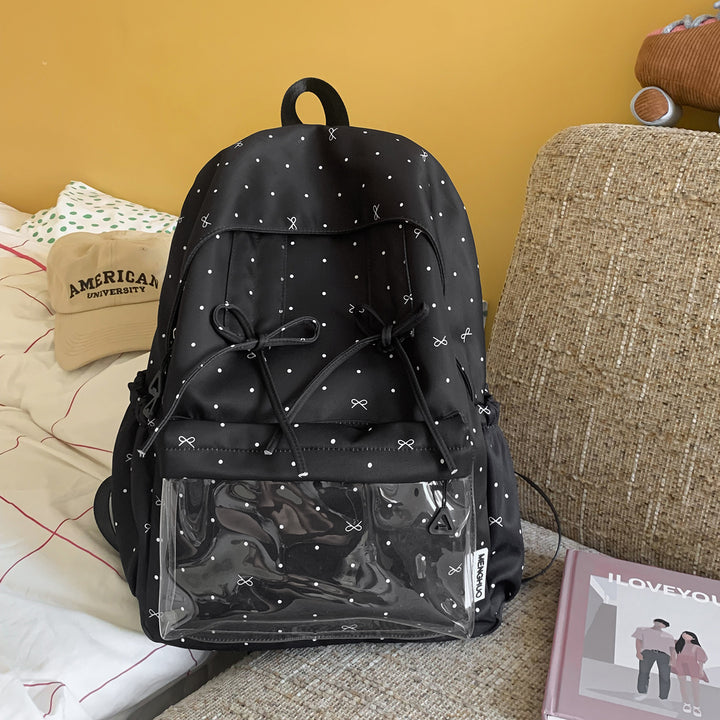 Stylischer gepunkteter Rucksack Karnz