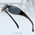 Damen Sportliche Sonnenbrille mit aerodynamischem Design und polarisierenden Gläsern Karnz