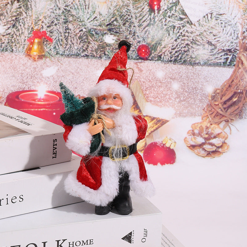 Dekorative Weihnachtsmannfigur mit hochwertiger Detailausarbeitung Karnz