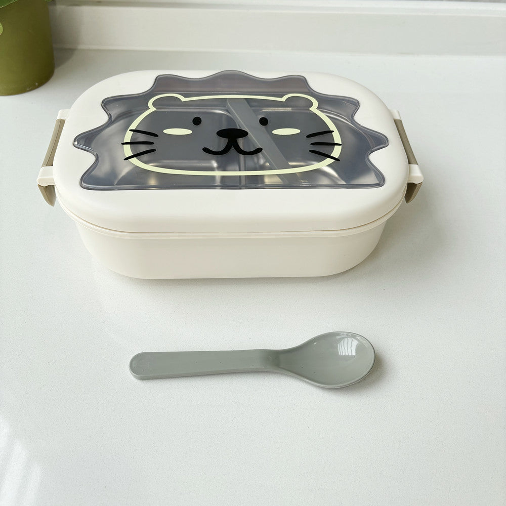 Verspielte Tier-Themen Mittagessen Bento Box