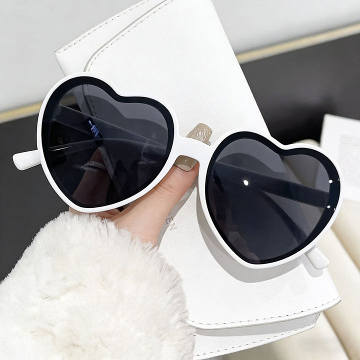 Herzförmige Sonnenbrille Karnz
