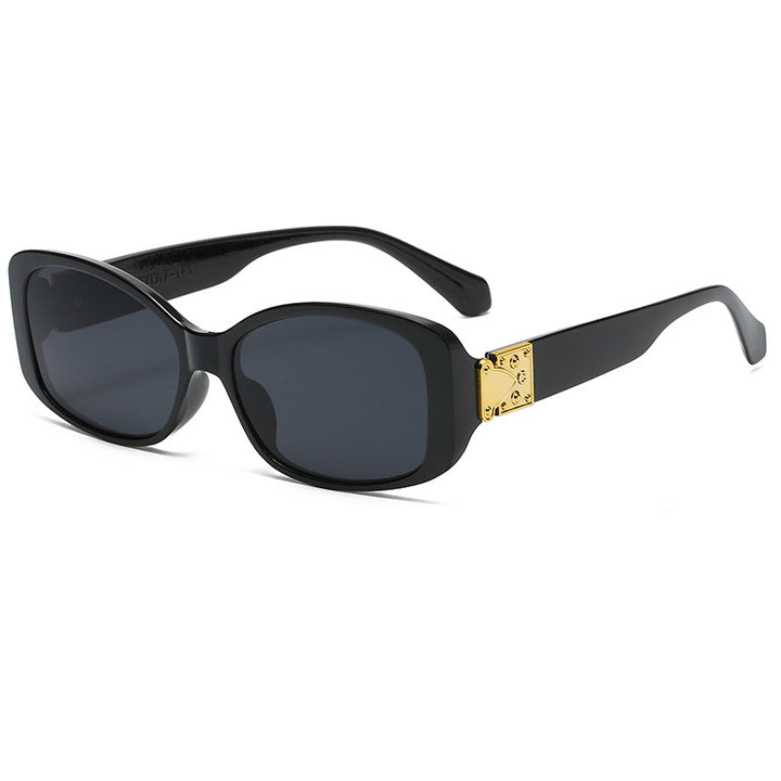 Damen Oversized-Sonnenbrille mit luxuriösem Rahmen und UV-Schutz Karnz