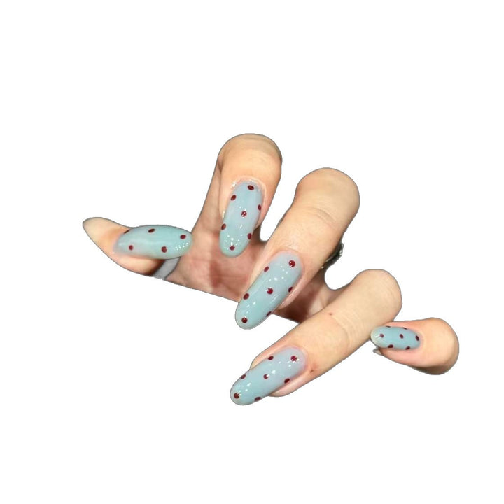 Dekorative Lange Press-On Nagelverlängerungen
