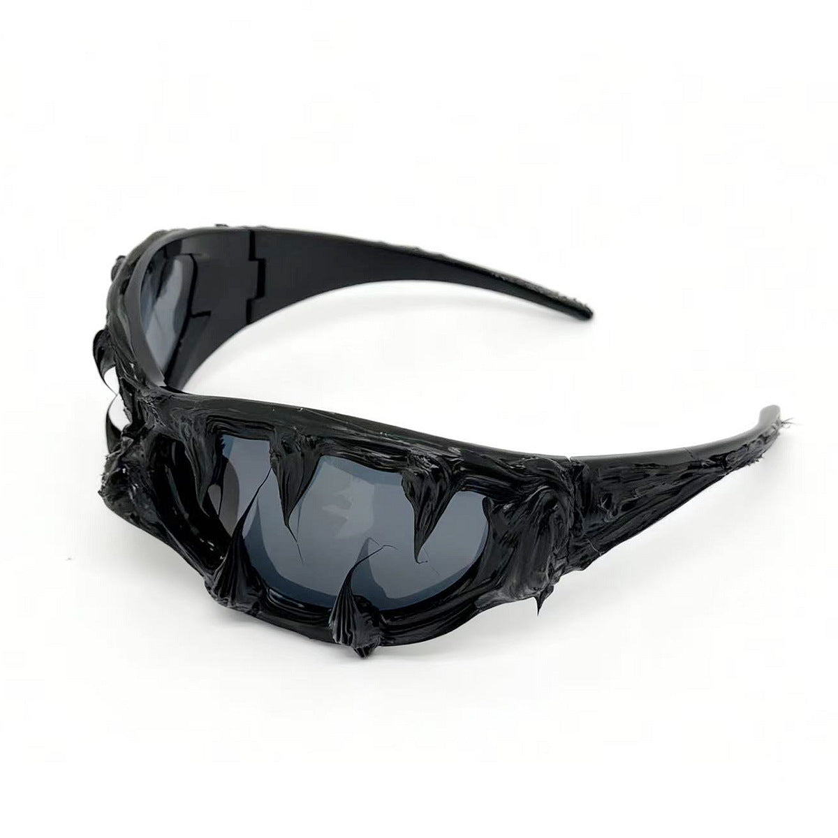 Damen Extravagante Sportsonnenbrille mit kreativ gestaltetem Rahmen Karnz