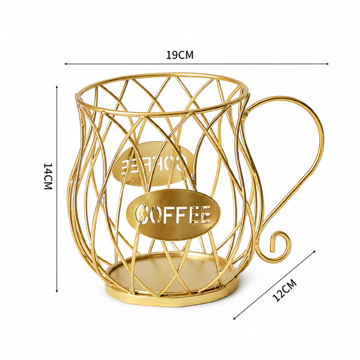 Dekorativer Kaffeetassenhalter