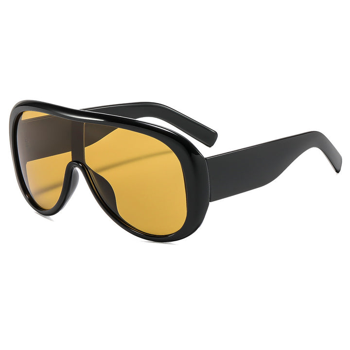 Sportliche Schutzschild-Sonnenbrille Karnz