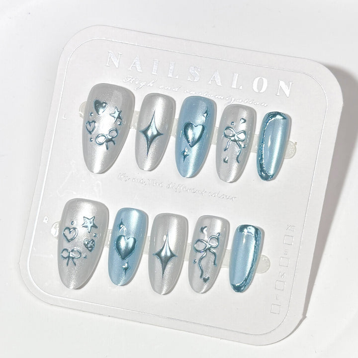 Dekoratives Themen-Presse-Nagelkunst-Set