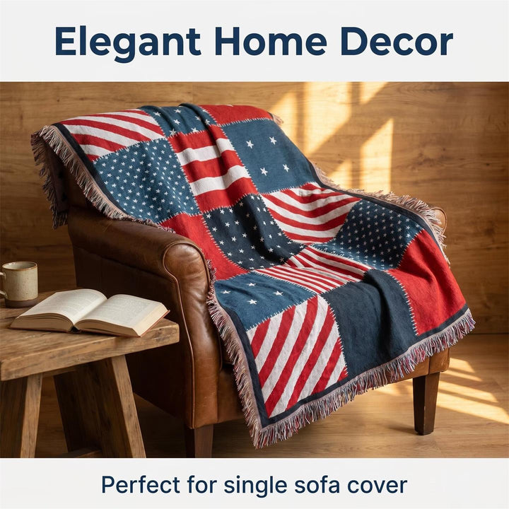 Vintage Patchwork Decke