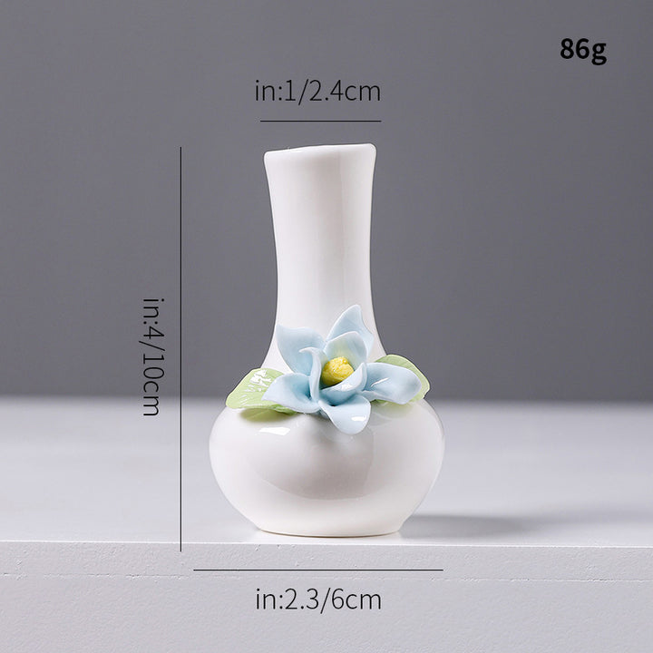 Dekorativer minimalistischer Blumenvasen