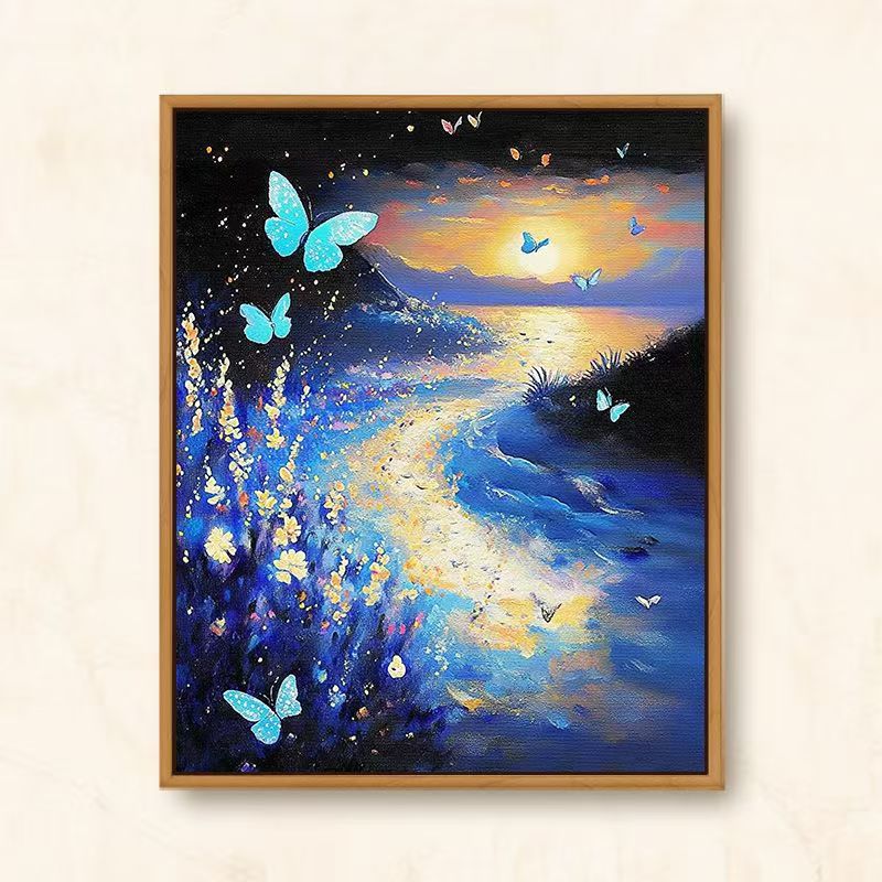 Butterfly Fantasy Leinwandkunst Karnz