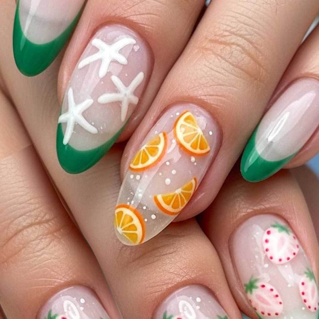 Fruchtiges Nail Art Design