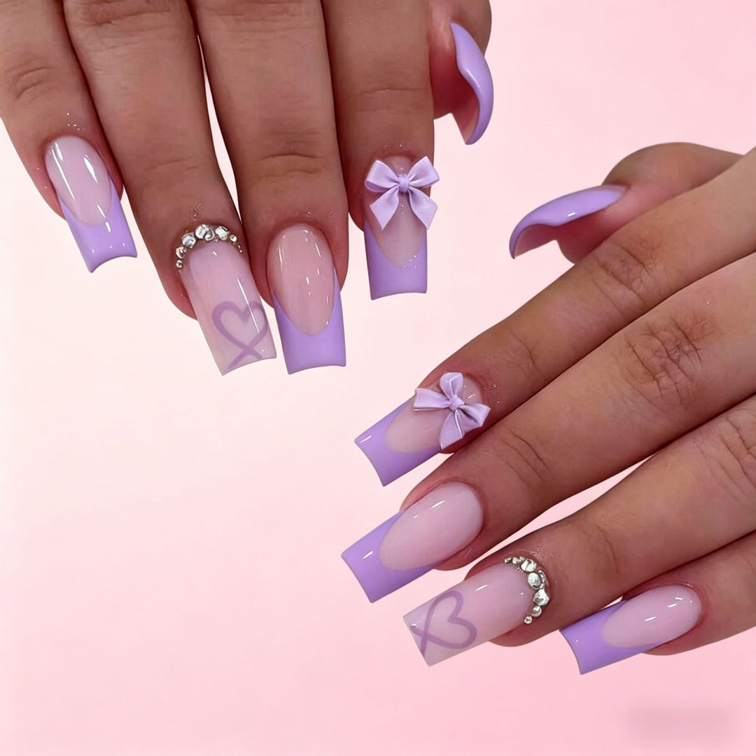 Stylisches langlebiges Press-On-Nagelset