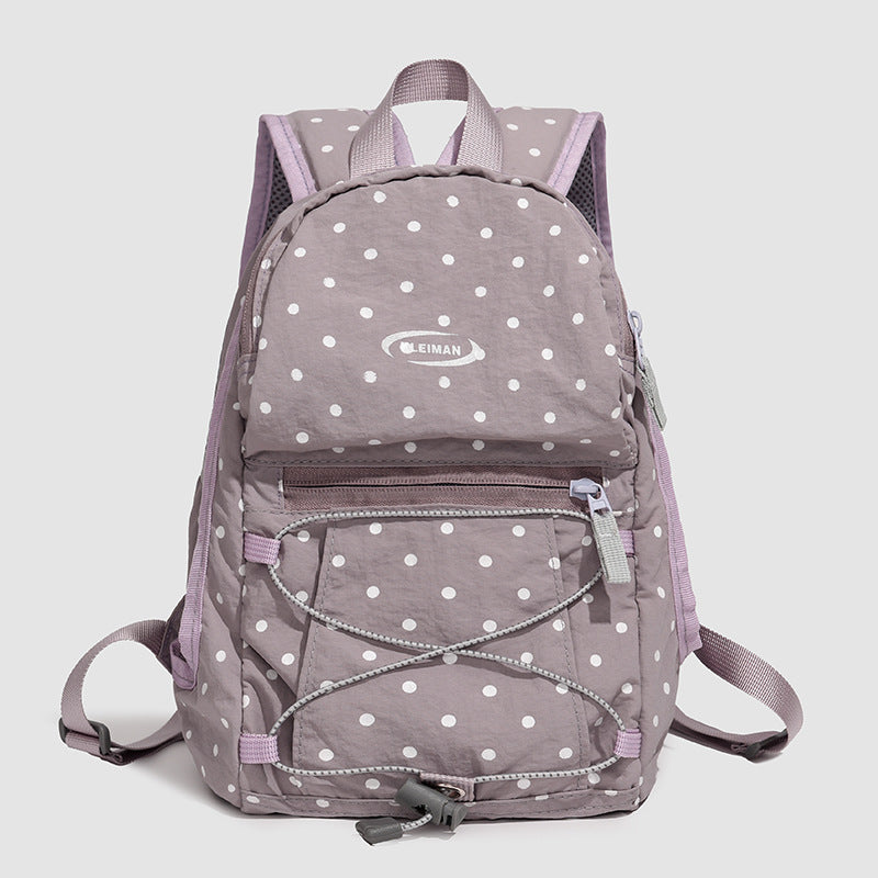 Trendy gepunkteter lässiger Rucksack Karnz
