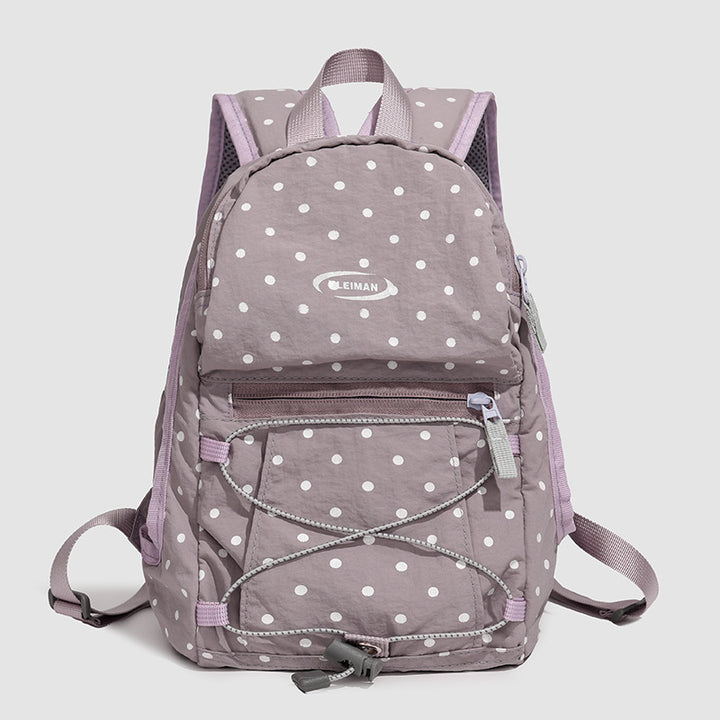 Trendy gepunkteter lässiger Rucksack Karnz