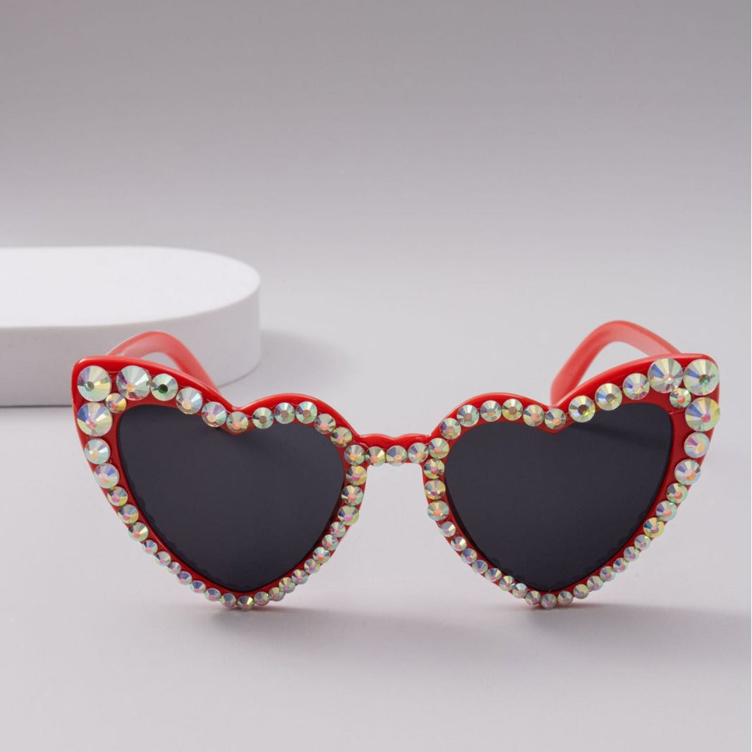 Herzförmige Modesonnenbrille Karnz
