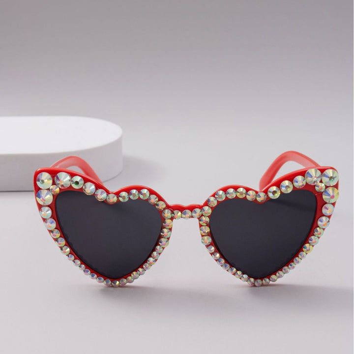 Herzförmige Modesonnenbrille Karnz