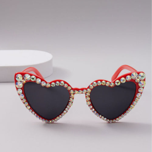 Herzförmige Modesonnenbrille Karnz