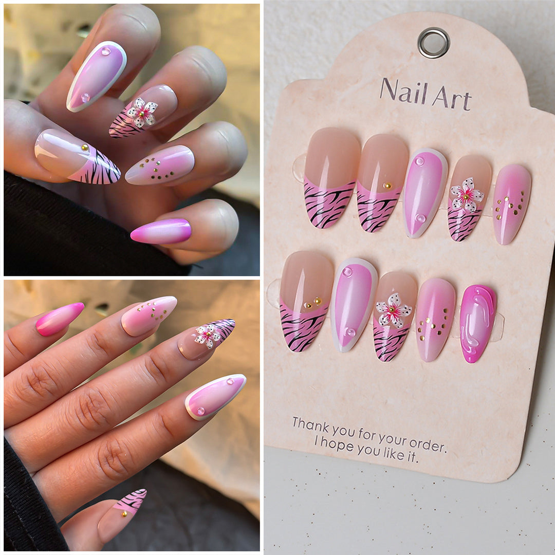 Künstlerische Druck-Nagelkunstkollektion Karnz