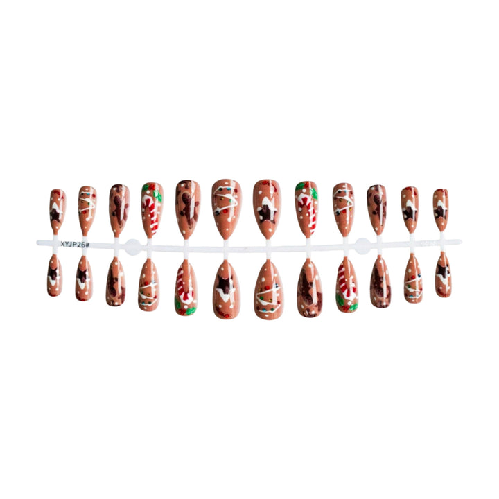 Festliches Lebkuchen Nagelkunst Set 1790958181