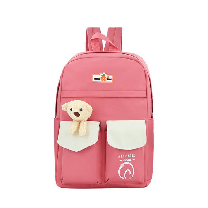 Süßer Plüschbär-Themen Schulrucksack Karnz