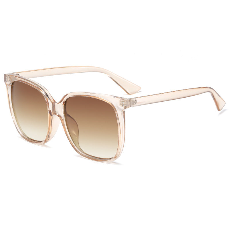 Damen moderne und stilvolle Sonnenbrille mit quadratischem Rahmen Karnz