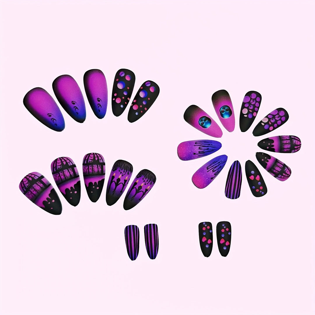 Künstlerische Fantasie Nagelkunst