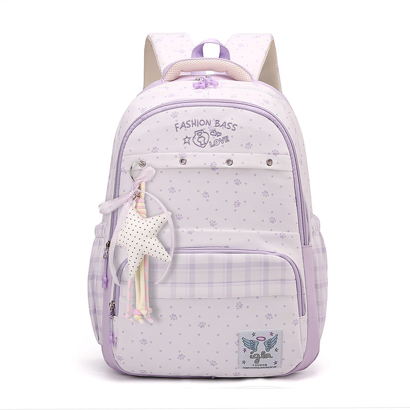 Dekorative Blumenmuster Rucksack Karnz