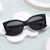Damen Modische Cat-Eye-Sonnenbrille mit modernem Design Karnz