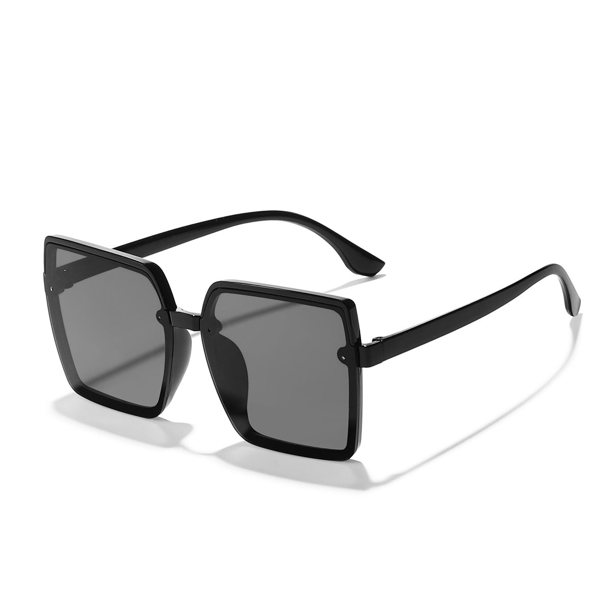 Damen quadratische Sonnenbrille mit UV-Schutz und eleganter Rahmenstruktur Karnz
