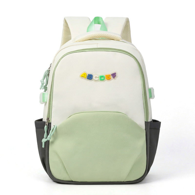 Kreatives Alphabet Design Rucksack