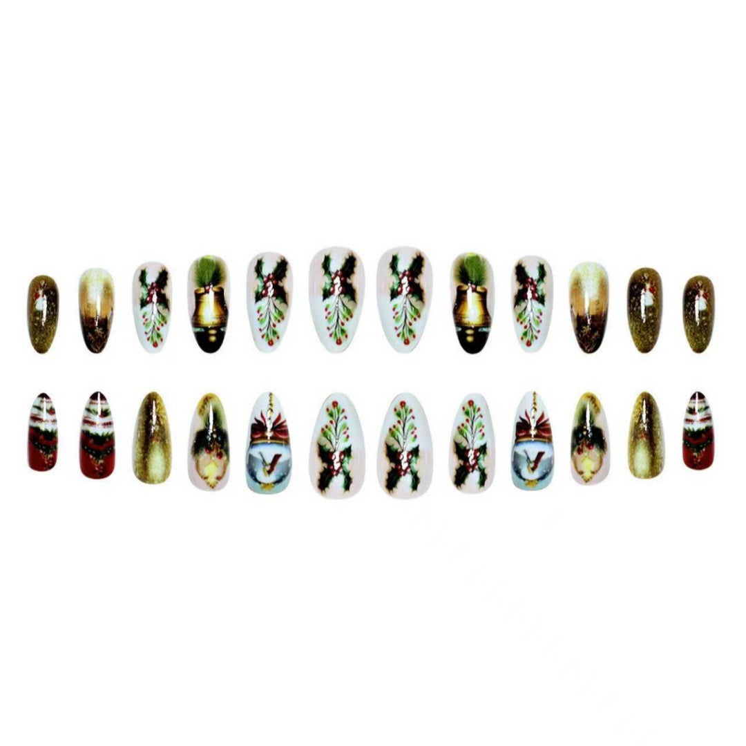 Festliche Nagelkunst-Wraps Karnz