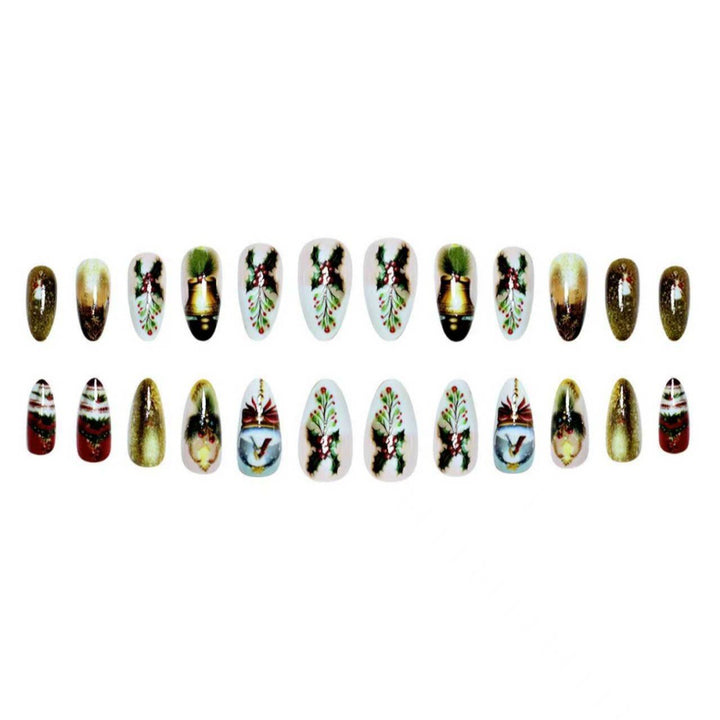 Festliche Nagelkunst-Wraps Karnz