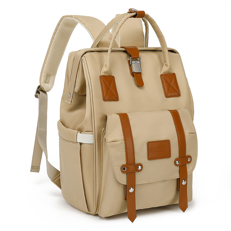 Stylischer Mehrfach-Taschen Bogen Rucksack Karnz