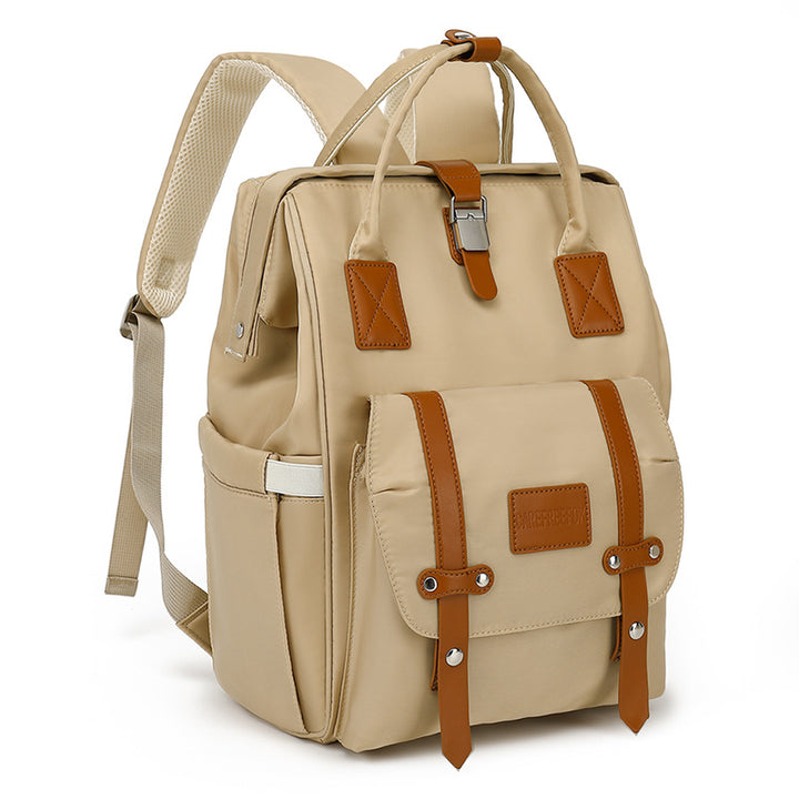 Stylischer Mehrfach-Taschen Bogen Rucksack Karnz