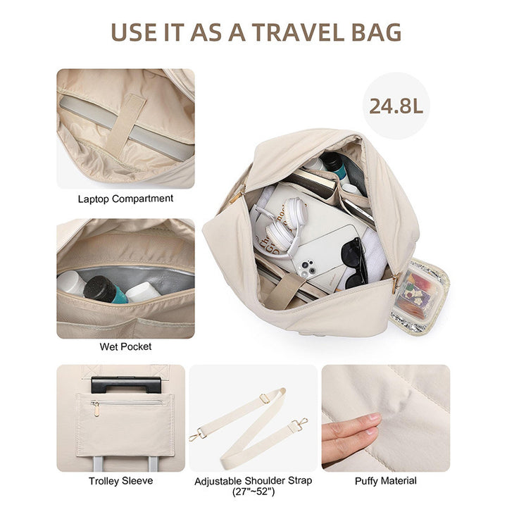 Isolierte Lunchbox-Tasche mit Separatem Aufbewahrungsfach Karnz