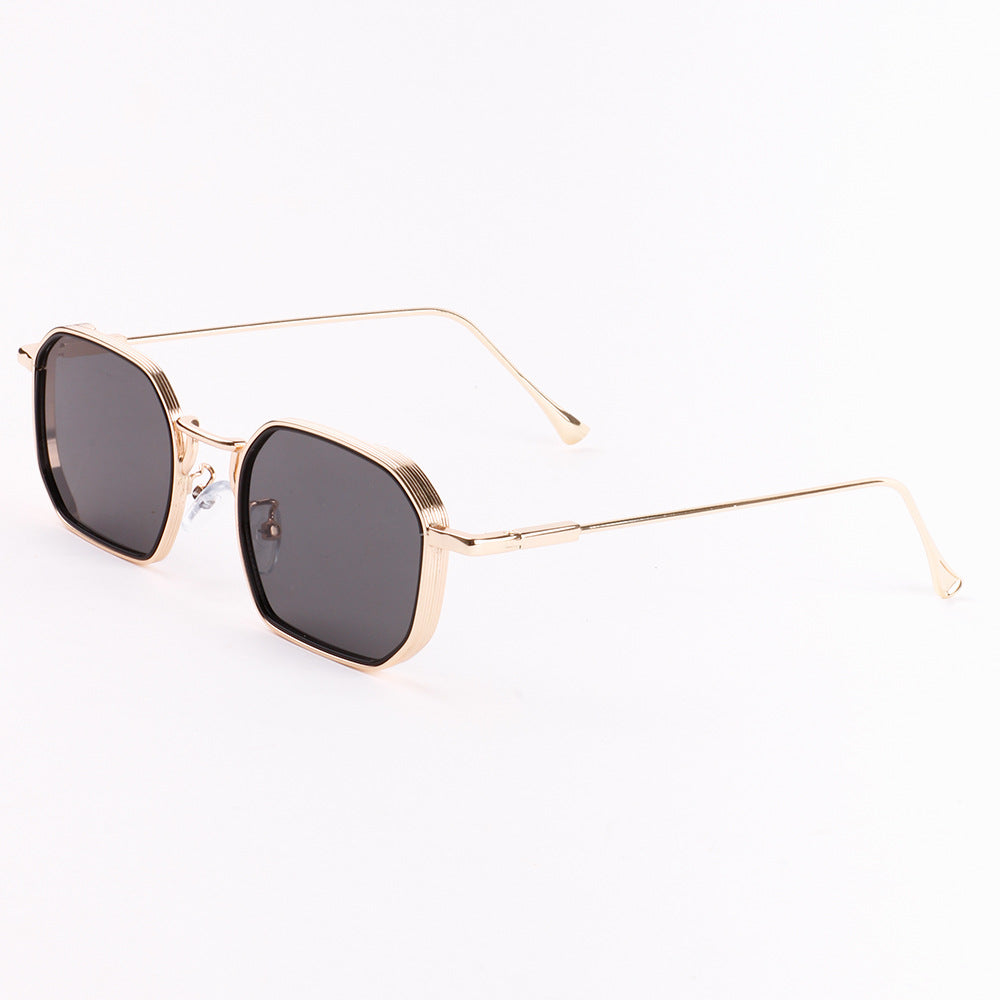 Damen modische Sonnenbrille mit stilvollem, eckigen Rahmen und UV-Schutz Karnz