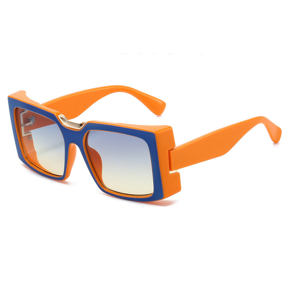 Damen Sonnenbrille im auffälligen geometrischen Design Karnz