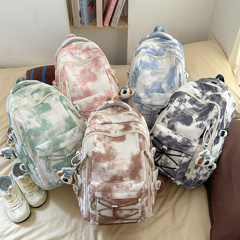 Multifunktionaler Tie-Dye Rucksack Karnz