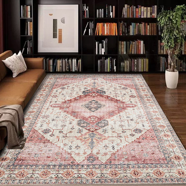 Vintage-inspirierter Bohemian-Teppich