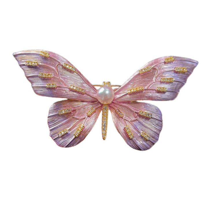 Elegante Schmetterlingsbrosche Karnz