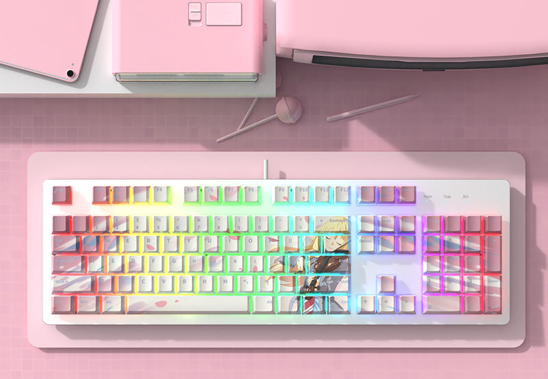 Künstlerisch Themed Mechanische Tastatur Karnz