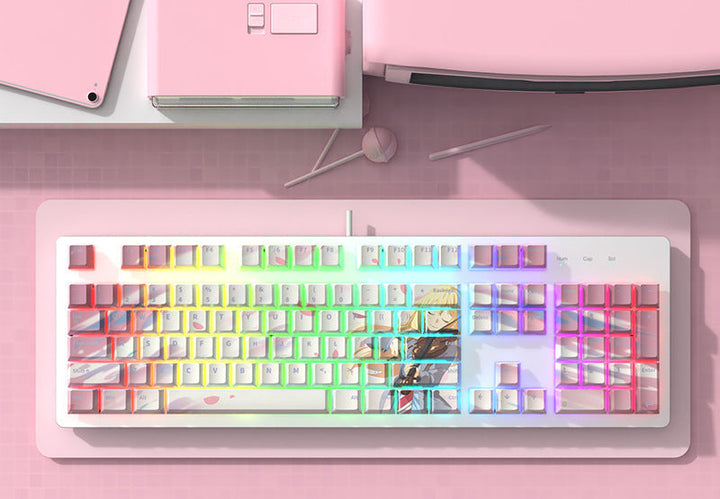 Künstlerisch Themed Mechanische Tastatur Karnz