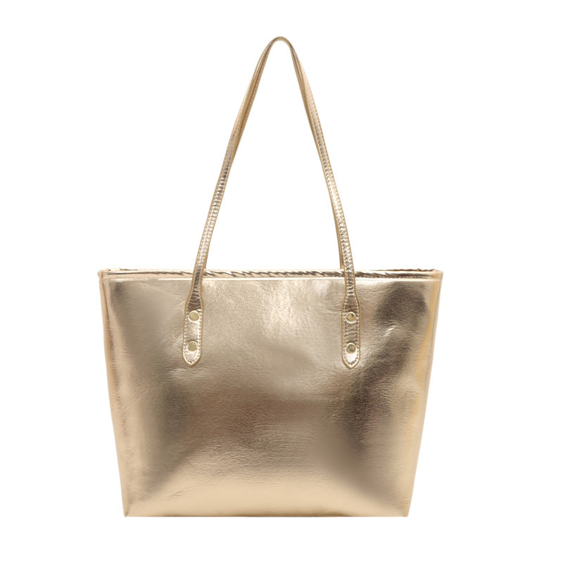 Elegante Lackleder Tote