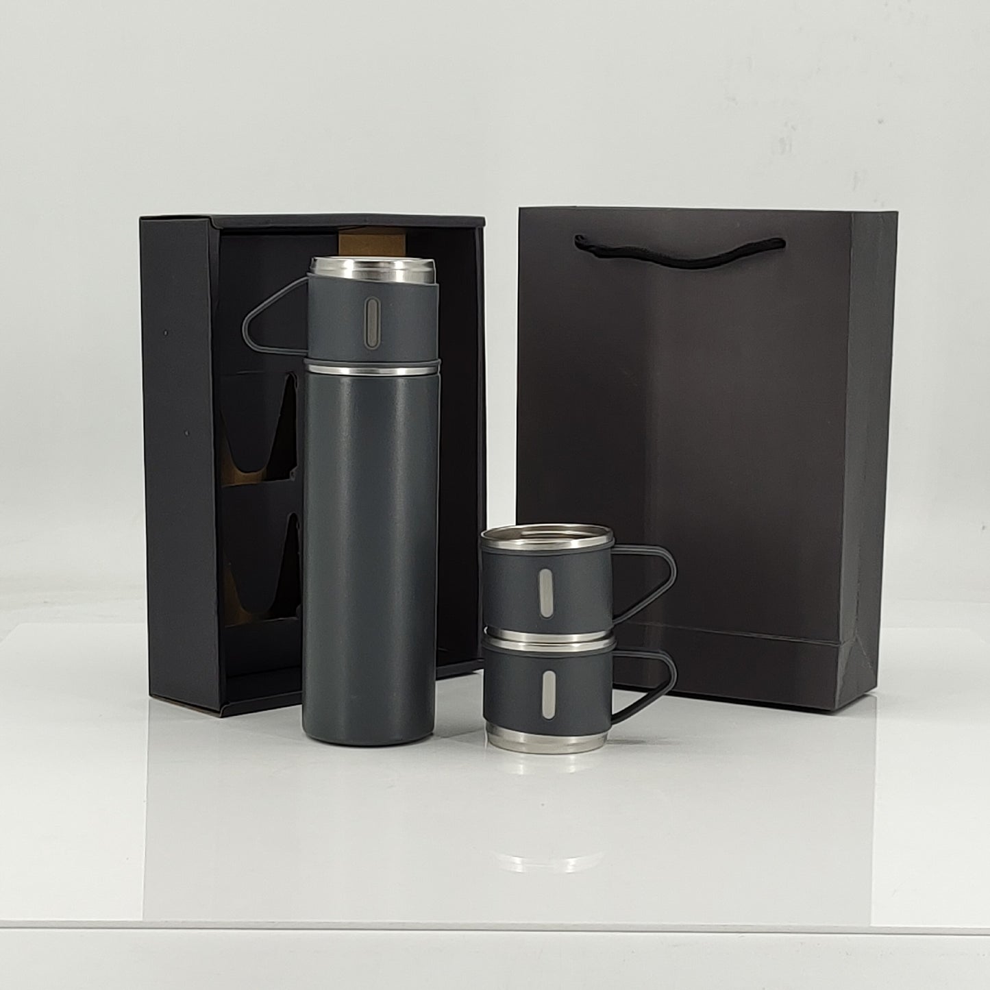 Damen Isolierflasche mit integrierten Tassen Karnz