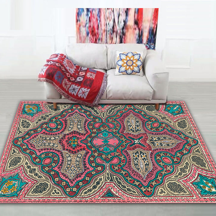 Dekorativer orientalisch inspirierter Teppich